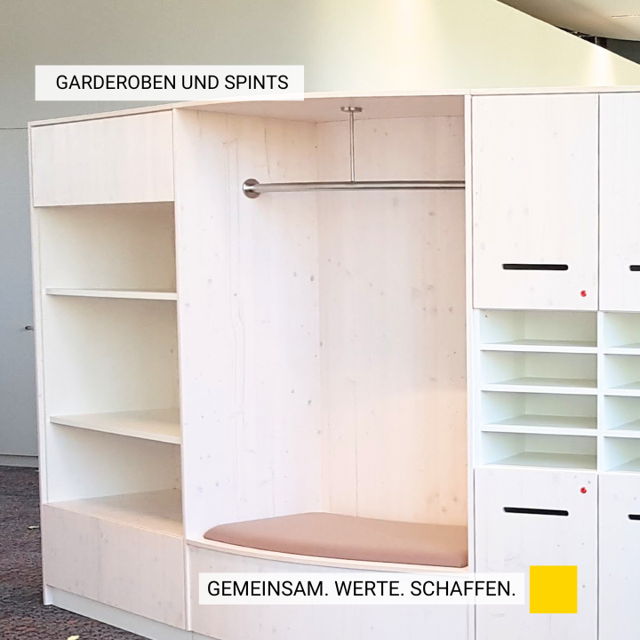 Garderoben und Spints
