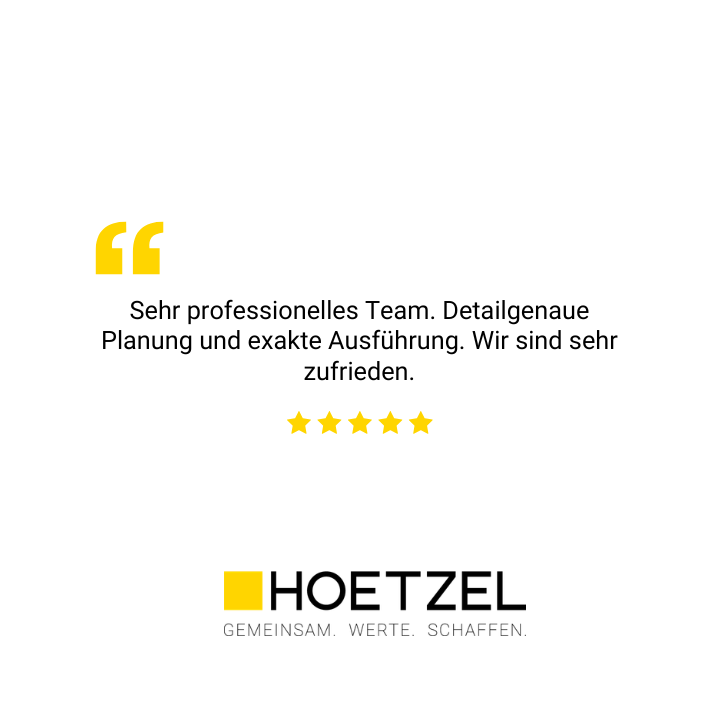 Google Bewertung mit Kundenfeedback